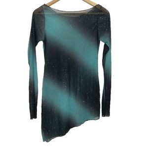 Asymmetric Sparkly Dancewear